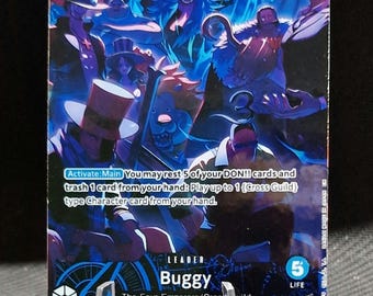 One Piece Proxy Card Holo - Buggy Leader OP09-042 4 Emperor Set