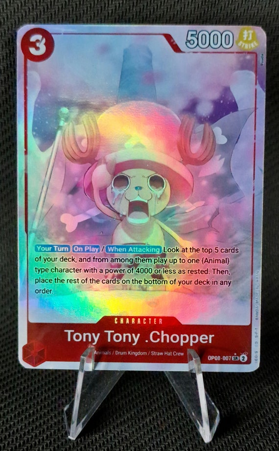 One Piece Proxy Card Holo - Tony. Tony. Chopper Dr. Kurhea
