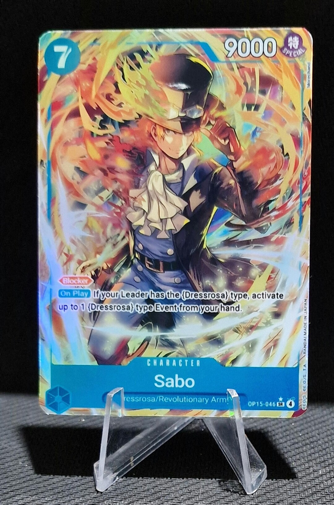 One Piece Proxy Card Holo - Sabo OP15-046 Character - Etsy