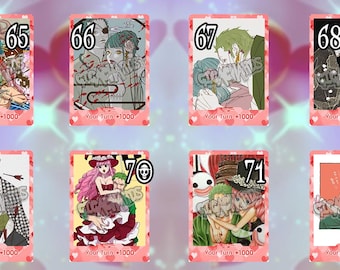One piece tcg custom cards don!! valentine's day ship couple luffy boa hancock sanji pudding zoro hiyori law robin nami 2025 special card