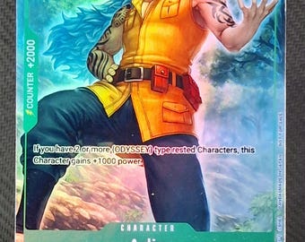 One Piece Proxy Card Holo - Adio P-078 Character Sealed Prize for