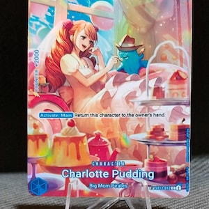 One Piece-Ersatzkarte Holo – Charlotte Pudding ST12-012 Sonderzeichen OP10