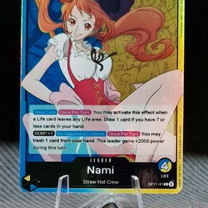 One Piece Proxy-Karte Anführer Holo – Nami OP11-041