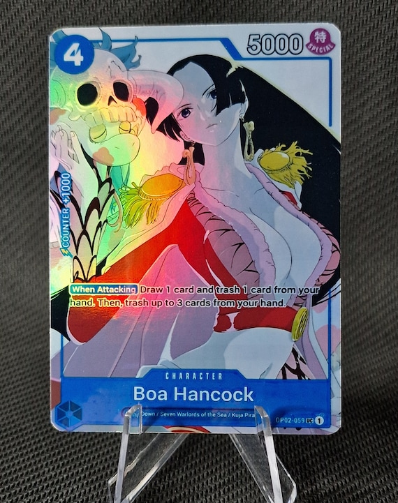 One Piece Proxy Card Holo - Boa Hancock OP02-059 Gift Collection 2023 - Etsy One Piece Proxy Card Holo - Boa Hancock OP02-059 Gift Collection 2023 - Etsy