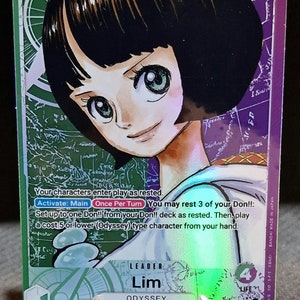 One Piece Proxy-Karte Holo - Lim Leader OP09-022 Alt Art