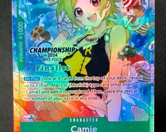 【希少】ワンピースカード　ケイミー　チャンピオンシップ　 ファイナリスト　英語 希少】ワンピースカード ケイミー チャンピオンシップ ファイナ