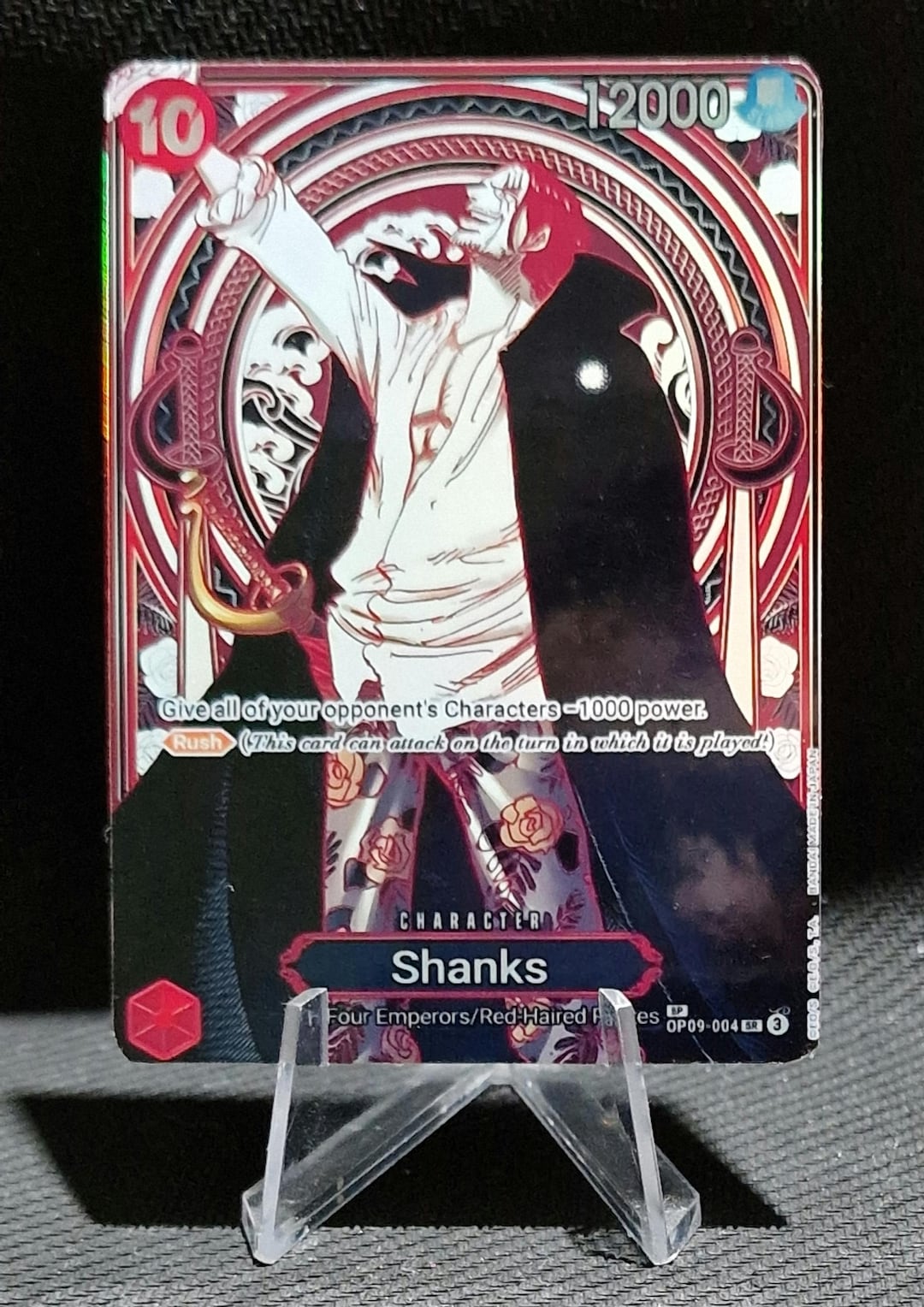 One Piece Proxy Card Holo - Shanks OP09-004 Character SP OP13