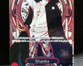 One Piece Proxy Card Holo - Shanks OP09-004 Character SP OP13
