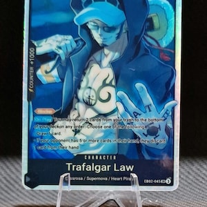 One Piece Proxy Card Holo – Trafalgar Law EB02-045 Charakter