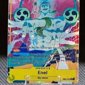 One Piece proxy card Holo - Enel EB02-052 Character