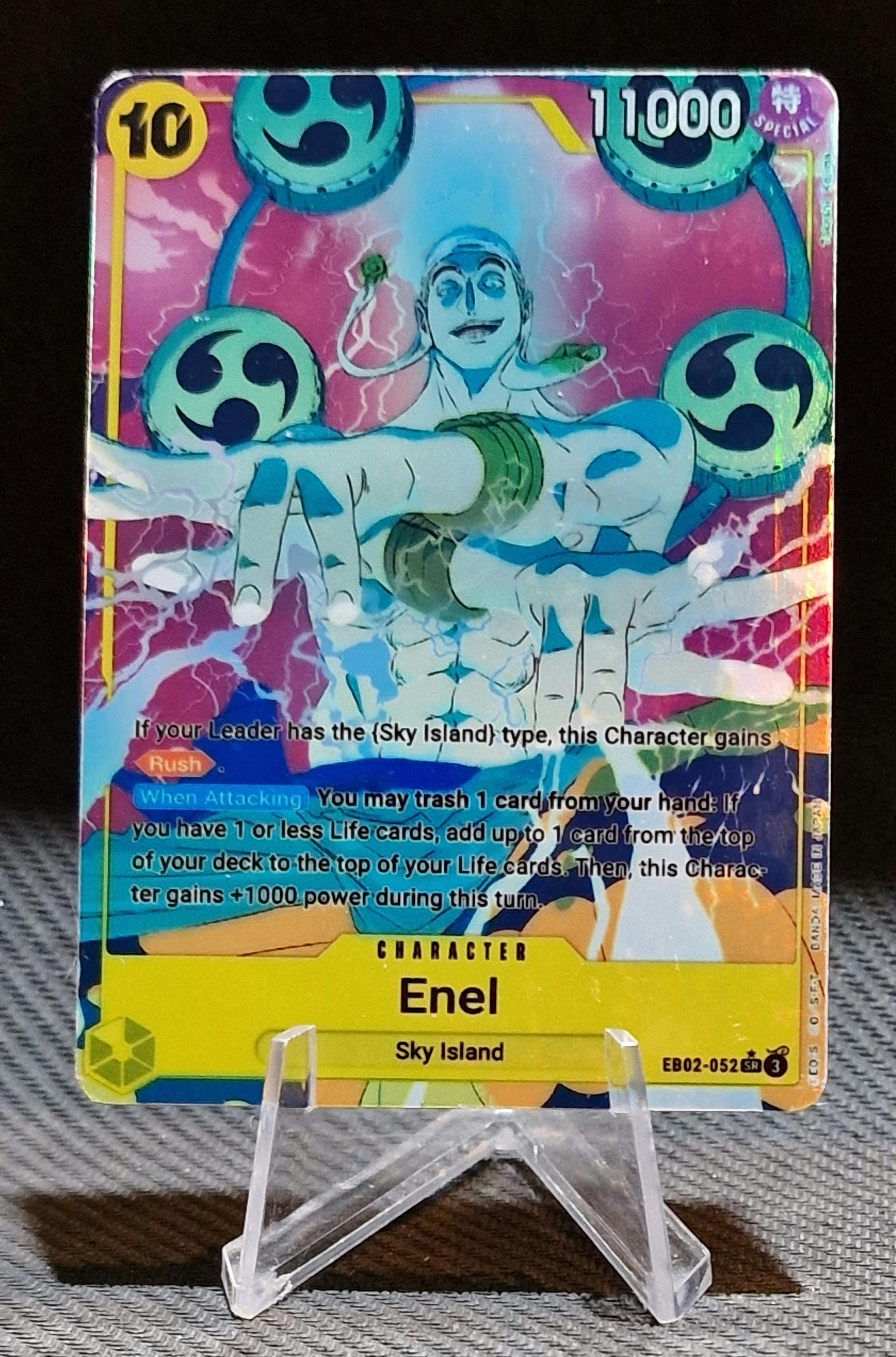 One Piece Proxy Card Holo - Enel EB02-052 Character - Etsy Australia
