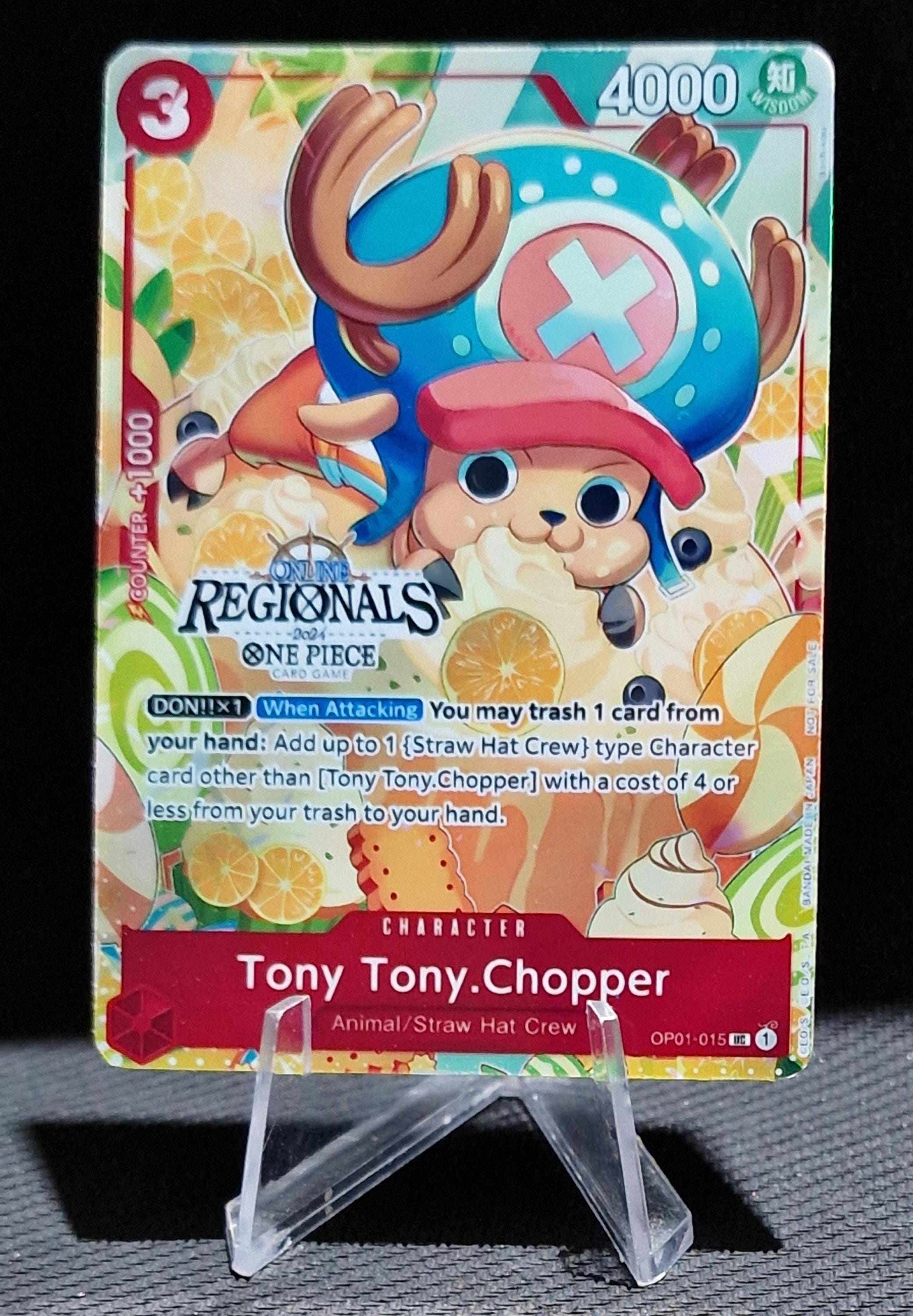 One Piece Proxy Card Holo - Tony Tony Chopper OP01-015 Character