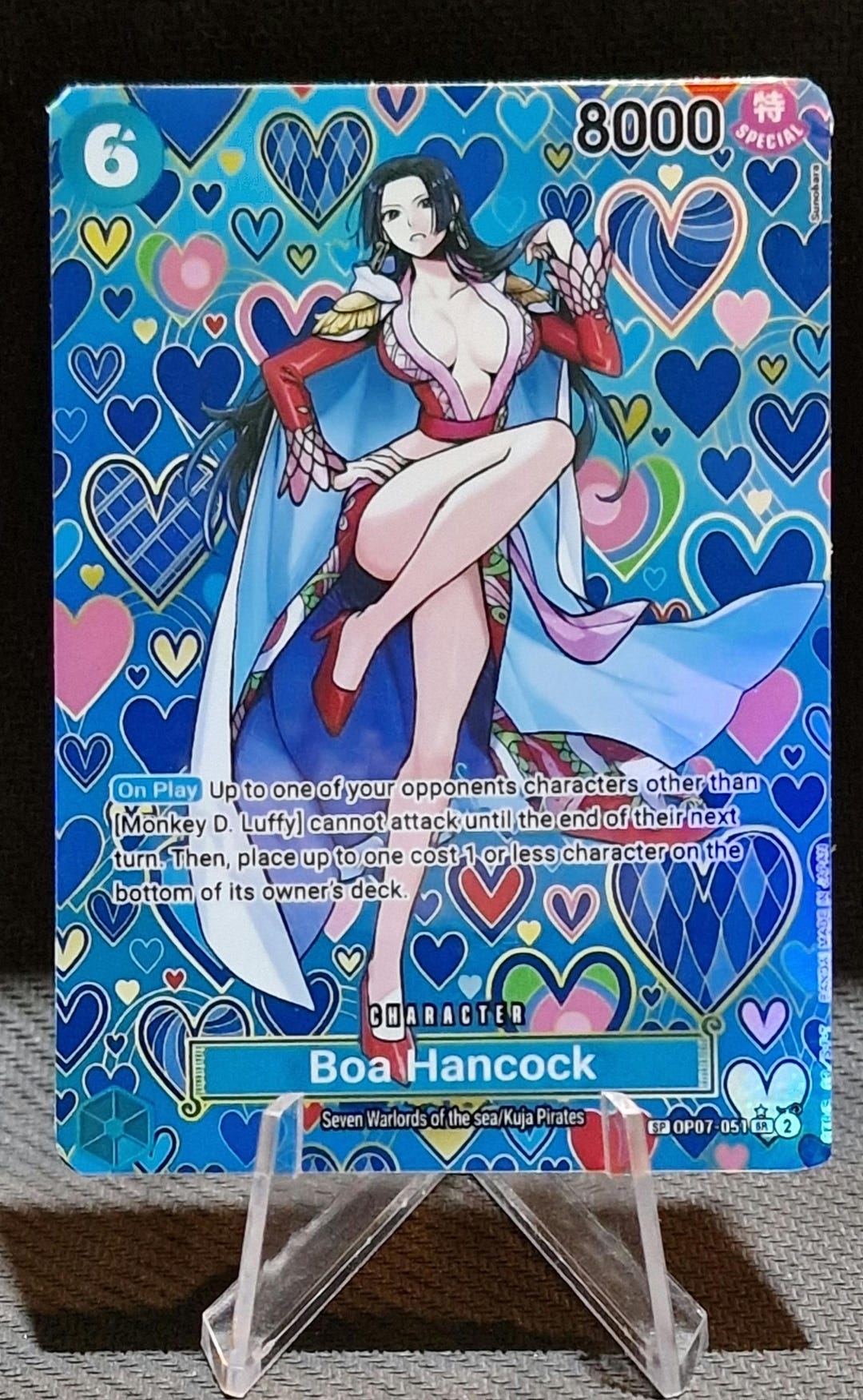 One Piece Proxy Card Holo - Boa Hancock OP07-051 Special