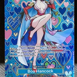 One Piece Proxy-Karte Holo – Boa Hancock OP07-051 Sondercharakter OP09