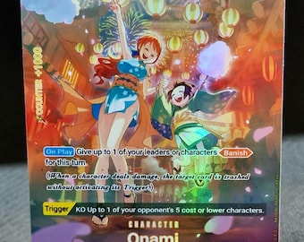 One Piece Proxy Card Holo - O-nami OP06-101 Special Character OP07