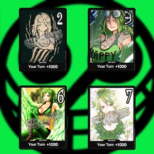 One Piece DON!! - Individuelle Karte - Handgefertigt - Monet-Set