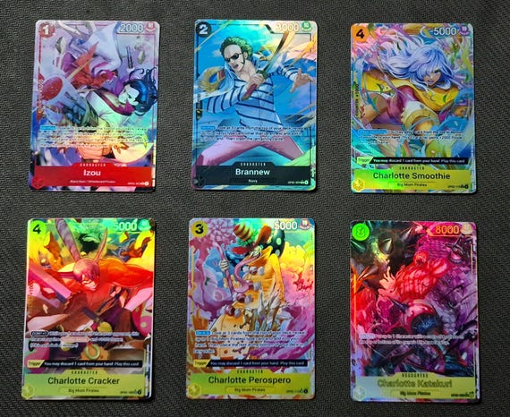 One Piece Proxy Card Holo - Izou Brannew Charlotte Smoothie