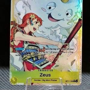 Carte proxy One Piece Holo - Personnage Zeus OP11-106
