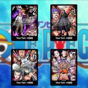 One Piece DON!! - Individuelle Karte - Handgefertigt - Gruppen/Crew
