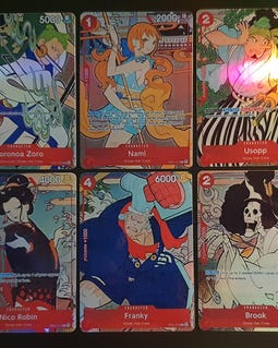 One Piece Proxy Card Holo - 1st Anniversary Set - Custom Card