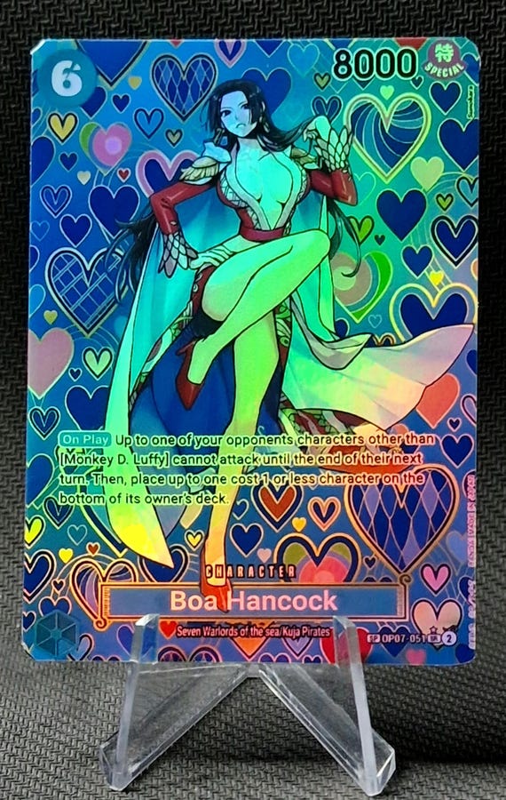 One Piece Proxy Card Holo - Boa Hancock OP07-051 Special