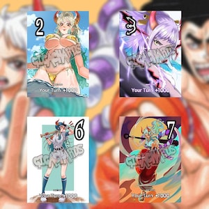One Piece DON!! - Custom card - Handmade - Yamato set full art