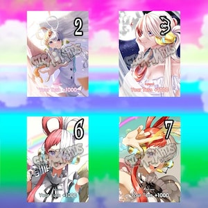 Une pièce DON !! - Carte personnalisée - Fait main - Uta set full art