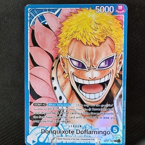 One Piece Proxy-Karte Holo – Donquixote Doflamingo Leader OP01-060 Alt Art