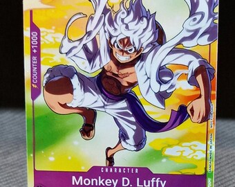  2025年おすすめのアイテム満載 Card Proxy Piece One Holo 7 Promo P-041 Luffy D. Monkey - ポスター