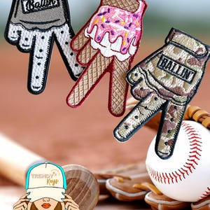 Ballin Batting Glove Patch, TrendyKeys Original, Custom Patch