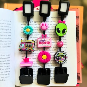Rechargeable Beaded Reading Light, original creator, custom options available!