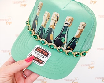 Casquette Vintage Holt Lumber - Snapback Verte à Panneau Mesh - Taille Unique Réglable