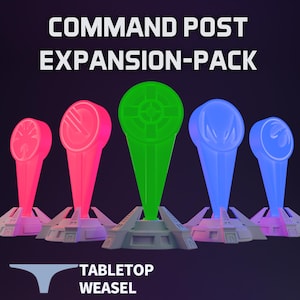 Command Post Expansion Pack STLs for Star Wars Legion