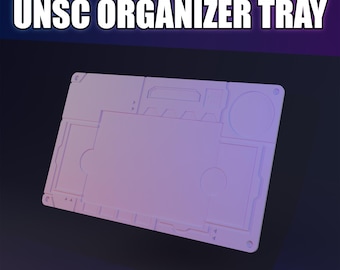 Halo Flashpoint UNSC Organizer Tray STL
