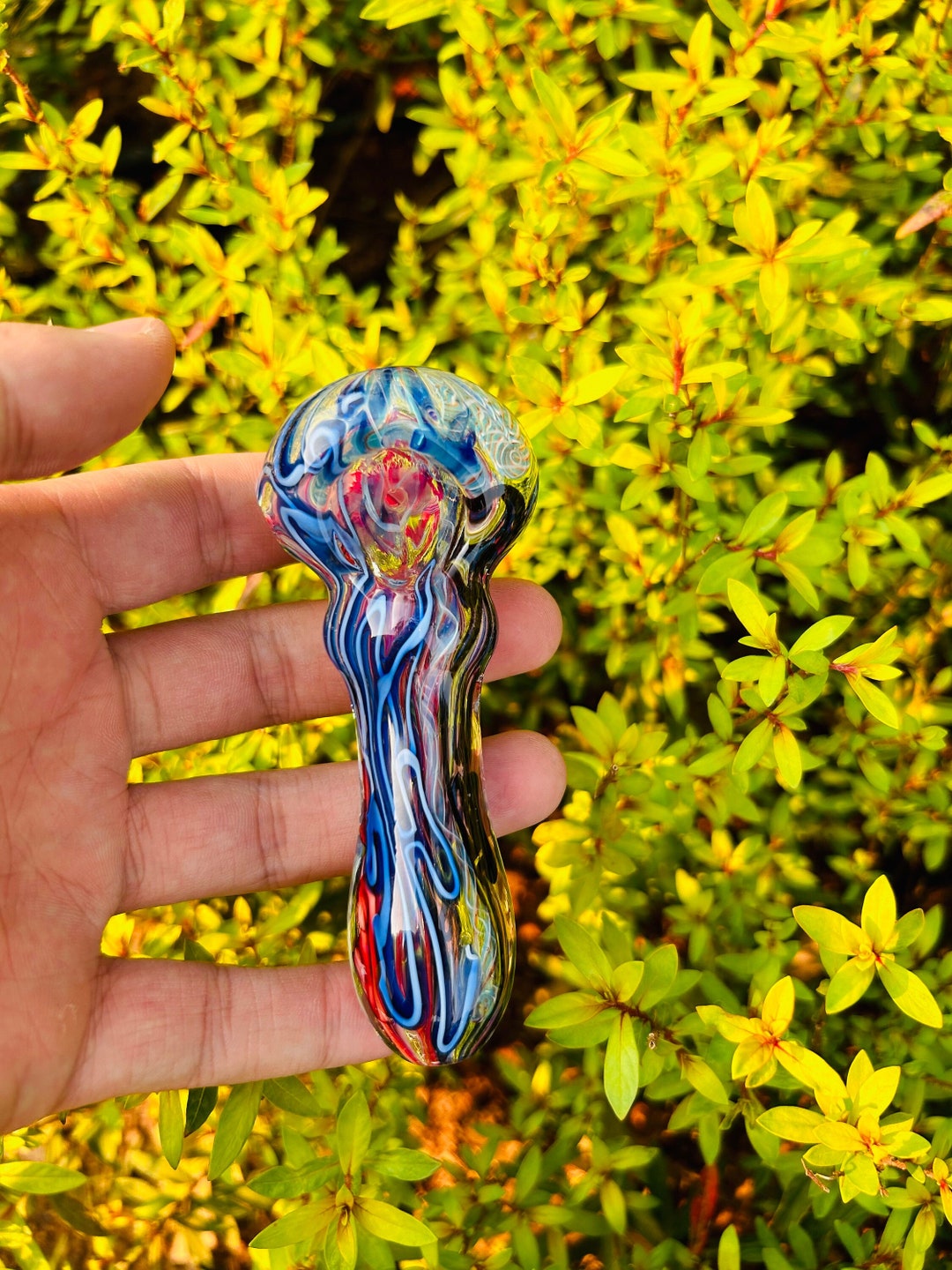 Colorful Pipe Unique Pipe Handmade Pipe Special Gift Etsy