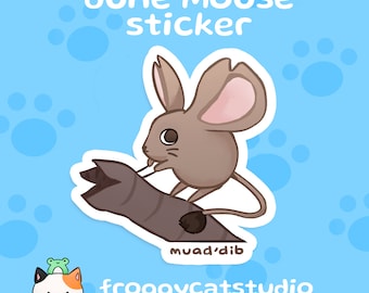 Dune Mouse Muad'Dib Sticker