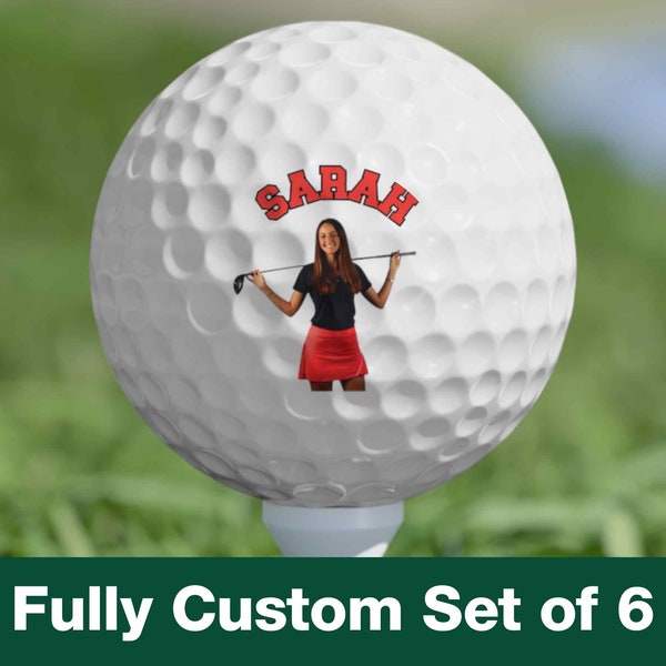 Custom Golf Balls bachelorette party favors golf gift asking bridesmaid proposal gift golf balls funny golf gifts wedding logo golf balls