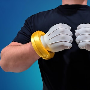 Shadow Rings Cosplay Gloves Magnetic Sonic 3