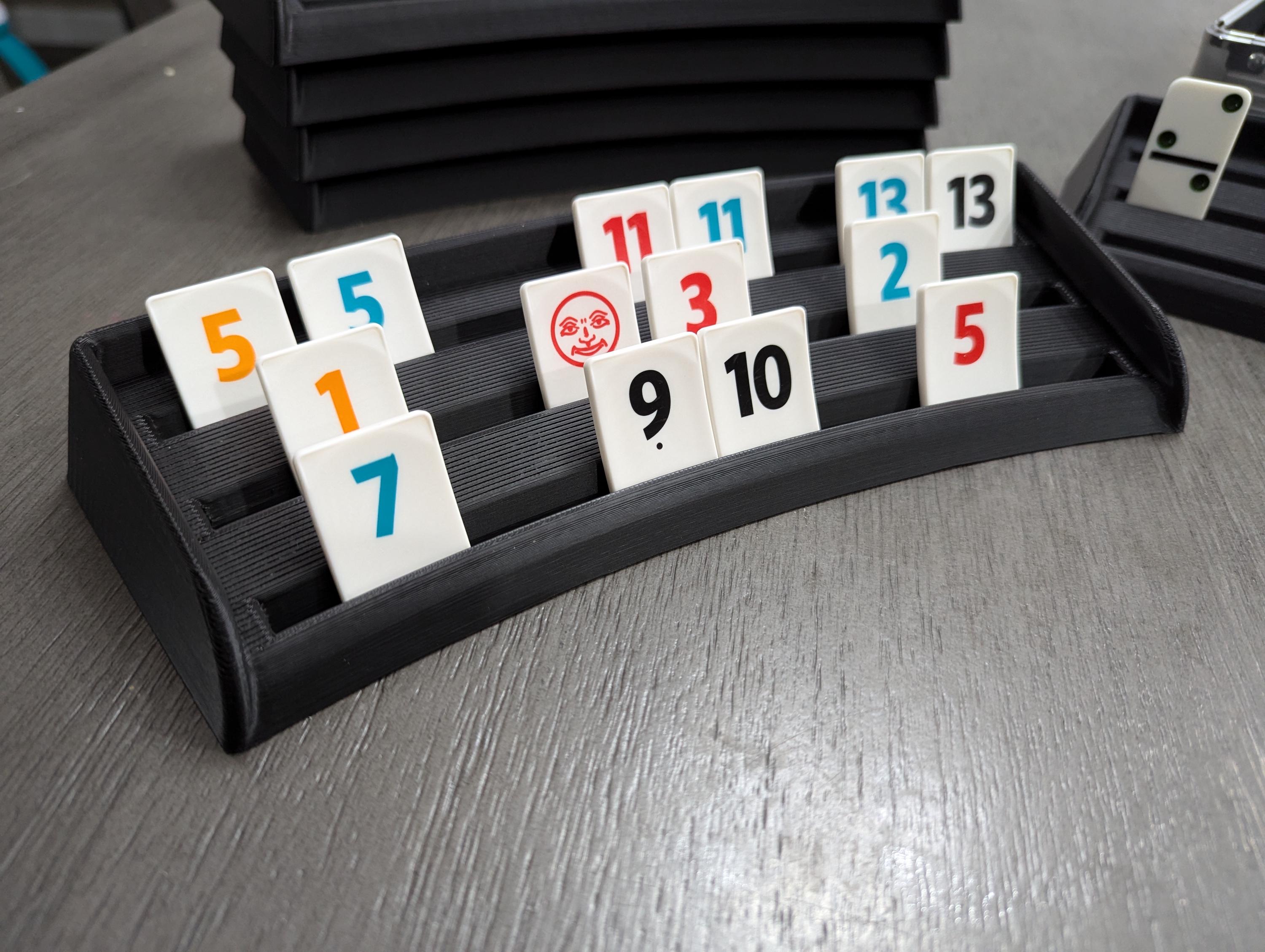 Rubber Domino Racks Rummikub Domino Rack Tray - Etsy