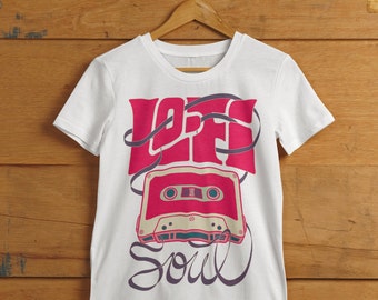 Lo-fi Soul, Hip Hop T-shirt, soul music, 80s shirt