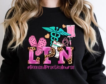Sweat infirmière IAA, chemise d'infirmière IAA personnalisée, cadeau Saint Valentin infirmière, pull infirmière auxiliaire, tee-shirt cadeau infirmière IAA