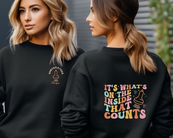 Custom Sonographer Sweatshirt, Double Side Ultrasound Technologist T Shirt, Echo Tech Sweater, Sonographer Hoodie, Ultrasound Technician