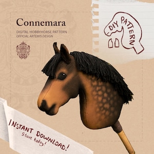 Connemara - Patrón digital DIY Hobbyhorse - TUTORIAL GRATUITO - Descarga instantánea
