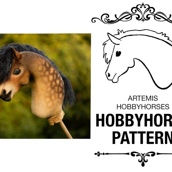 HOBBYHORSE TEMPLATE - [Noita] by Artemis Hobbyhorses
