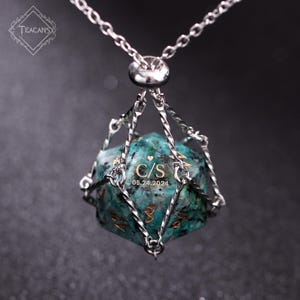 Personalised Wedding D20- Personalised Dice, Engagement Gift, Personalised Dnd Gifts, Wedding Gift, Custom DND Dice Set, Role Playing Games