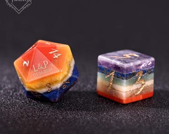 Personalisierte DND Würfel Set - Hochzeitswürfel, Dungeons and Dragons, Jubiläumsgeschenke, Dnd Liebhaber Geschenke, Custom D20, Brettspielwürfel