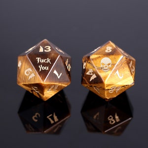 Custom Dice - Custom Dnd Dice Set, Custom D20, Personalised Dnd Gifts, Dungeons and Dragons, Board Game Dice, DM Gifts