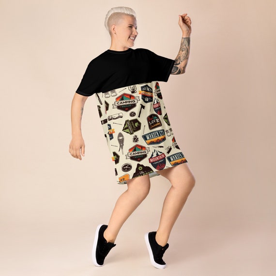 Camp t shirt dress clearance