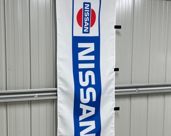 Premium JDM Nobori Flag - Nissan Style