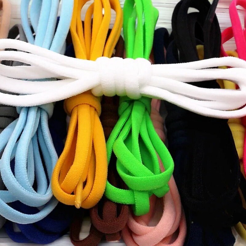 No Tie Shoe Laces Multiple Colour Lazy Shoe Laces Etsy New Zealand